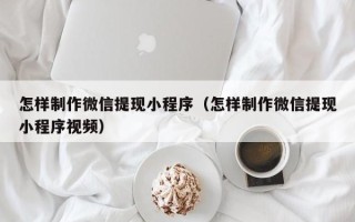 天津怎样制作微信提现小程序（怎样制作微信提现小程序视频）