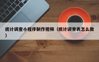 天津统计调查小程序制作视频（统计调查表怎么做）