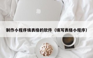 天津制作小程序填表格的软件（填写表格小程序）