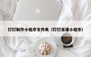 天津钉钉制作小程序文件夹（钉钉自建小程序）